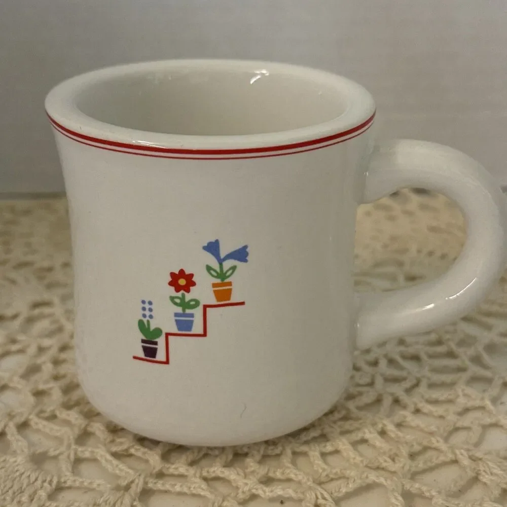 American Girl Pleasant Company Molly Hot Chocolate Mug 3” 2002 Retired